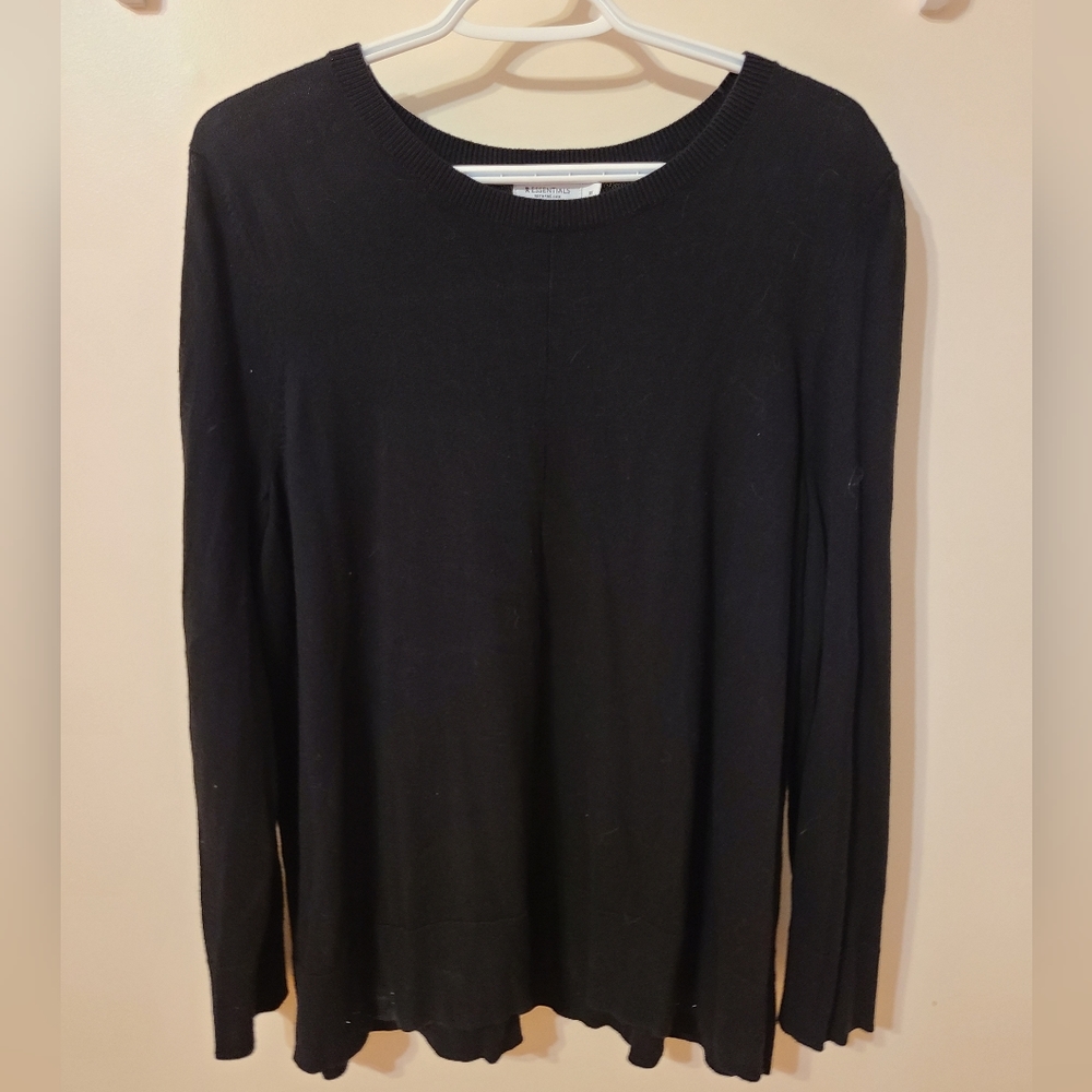 🌟Black Scoop Neck Sweater Size 3X